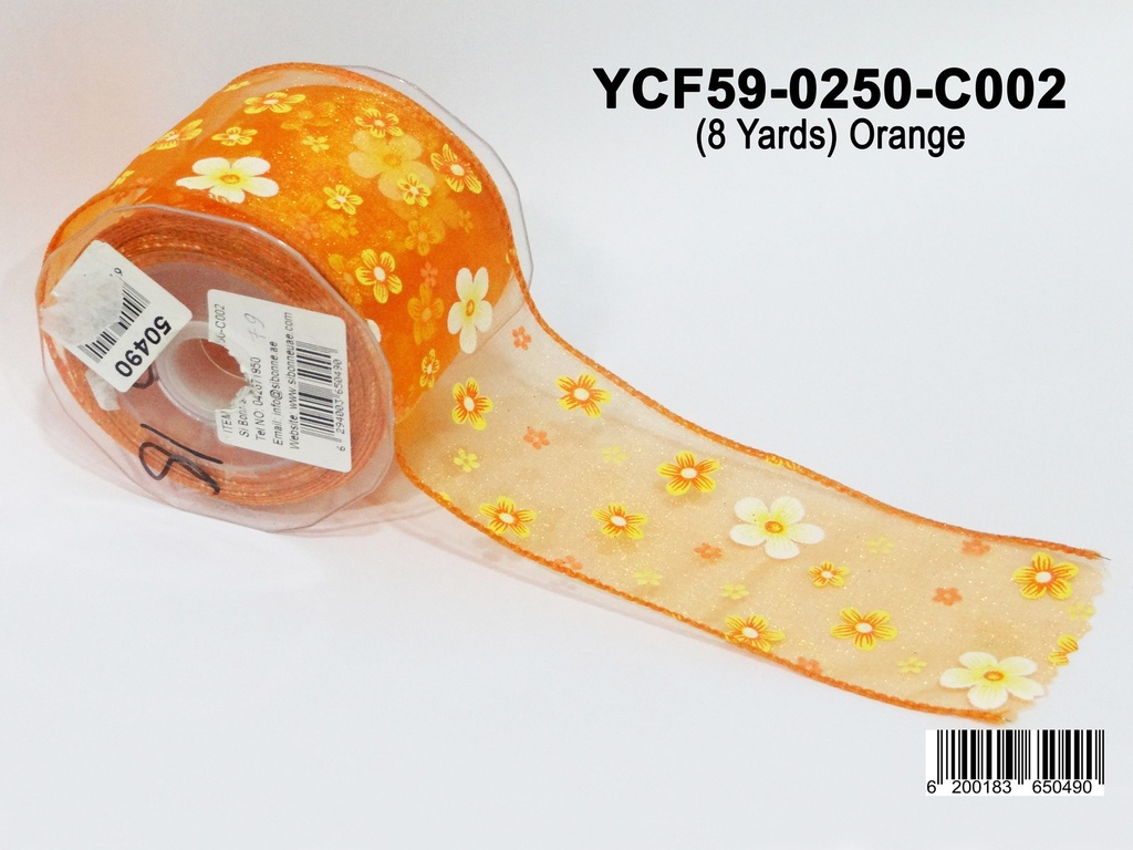 Ribbon YCF59- 0250- C002 8yd/ 50490