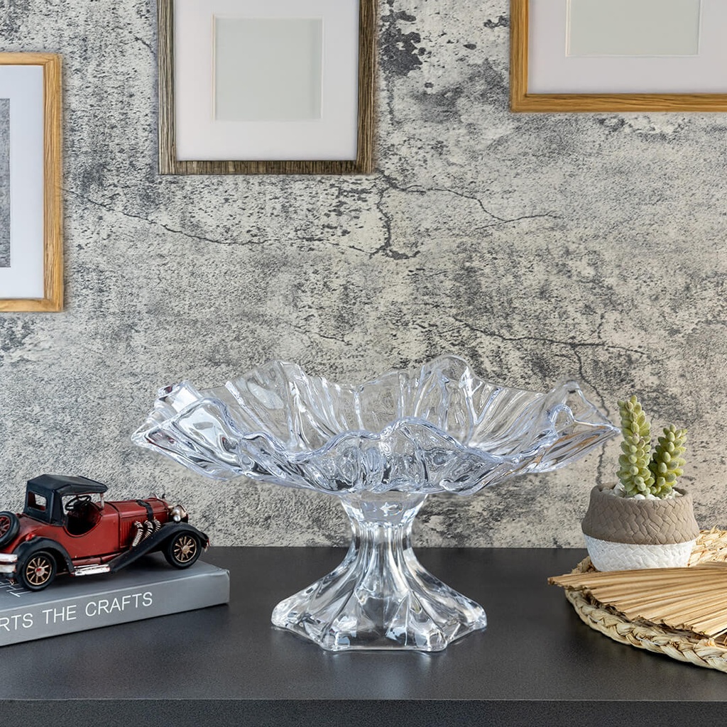 Crystal Glass Plate GS-1145