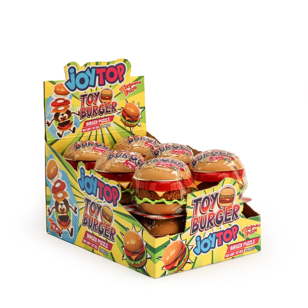 Joytop Toy Burger Pressed Candy with Toy - 10g