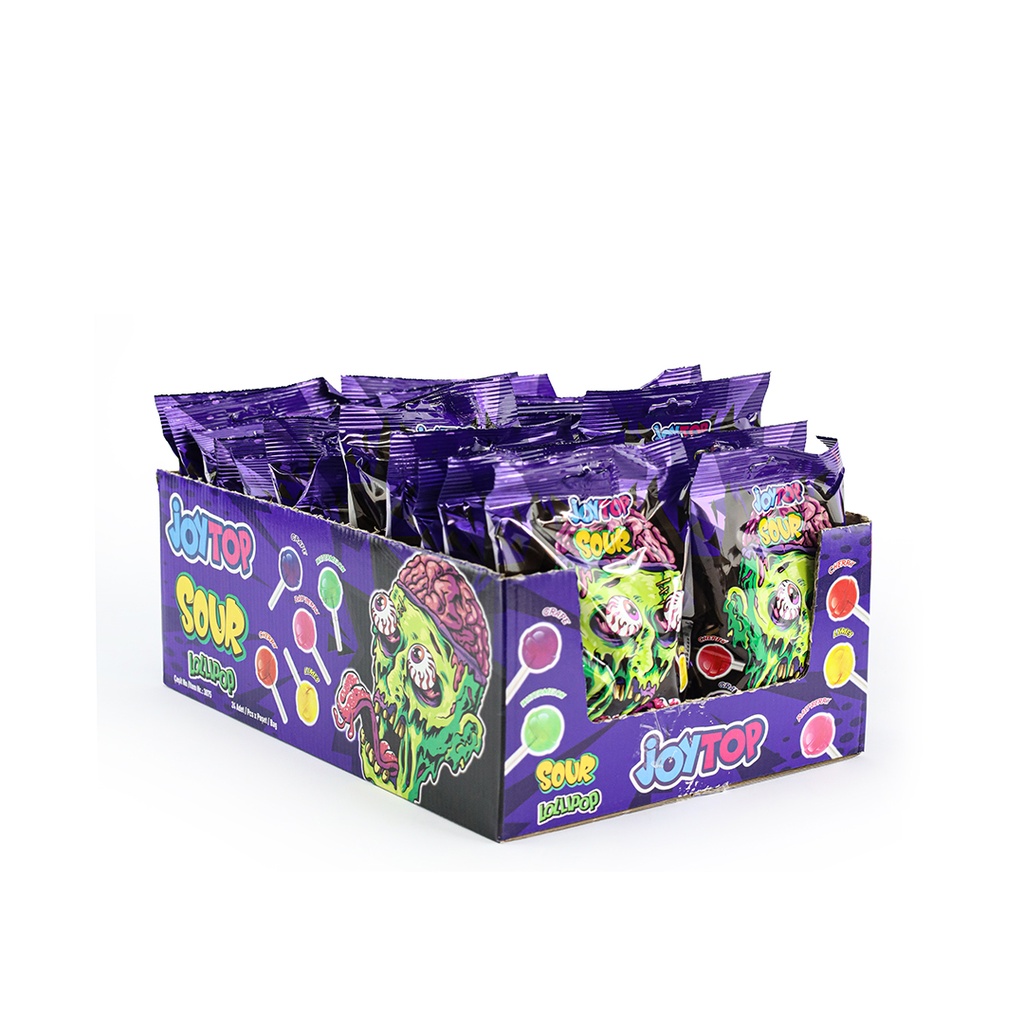 JoyTop Sour Lollipop Monster - 88g