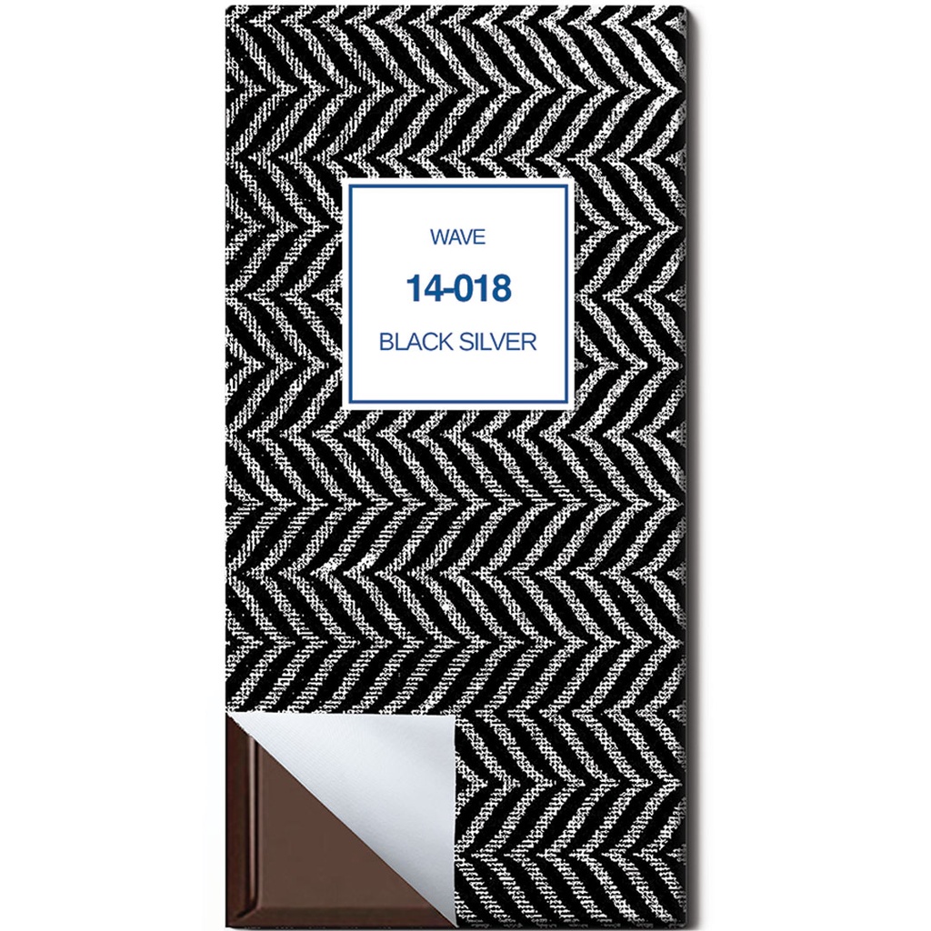 Chocolate Paper - Laminated - WAVE