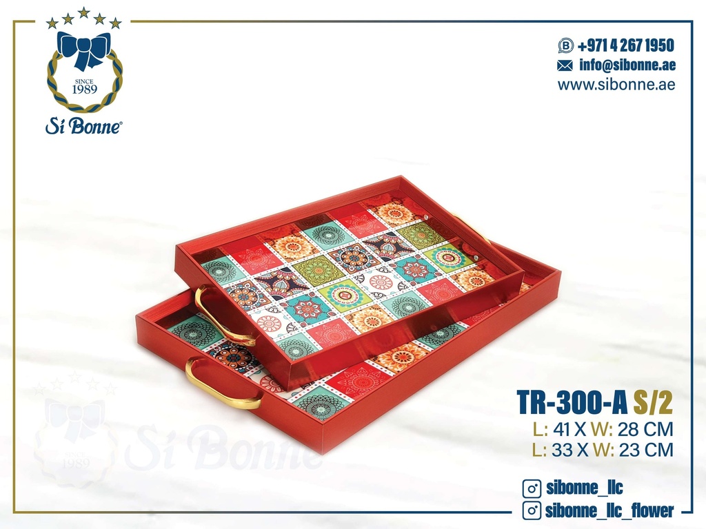 Wooden Tray TR-300