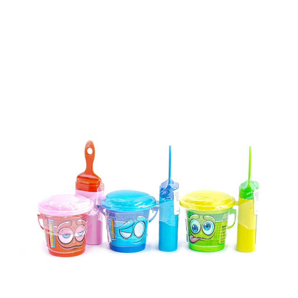 CANDY GANGS BRUSH & LEE - LIZAK PĘDZEL DO MACZANIA W PROSZKU 33G 12szt/12disp