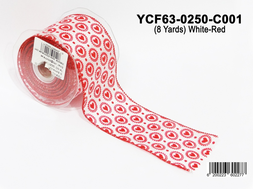 Ribbon/ YCF63-0250-C001- 8yd/ 02277