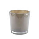 Display Cylinder Glass Ceramic Gray D13 H13
