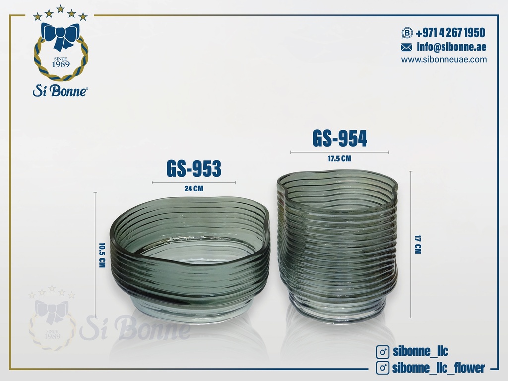 Glass Vase GS-953