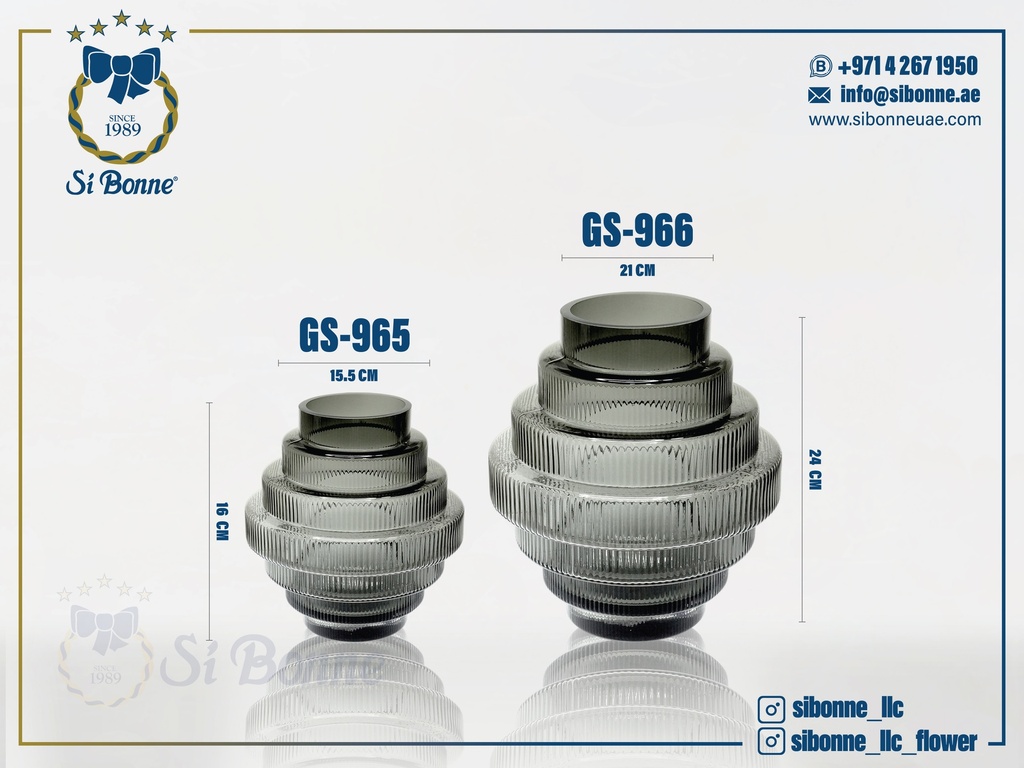 Glass Vase GS-965