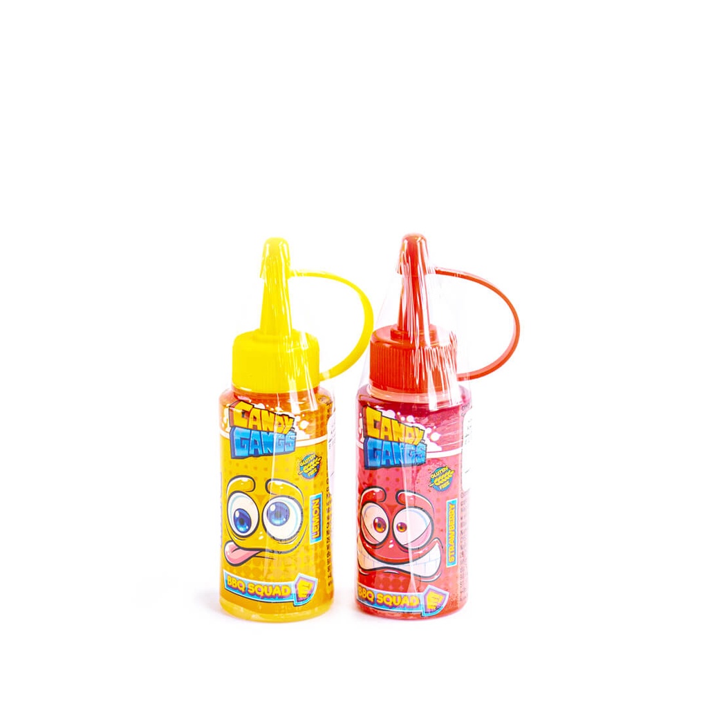 CANDY GANGS BBQ SQUAD - SŁODKI ŻEL W TUBCE 50G 12szt/12disp