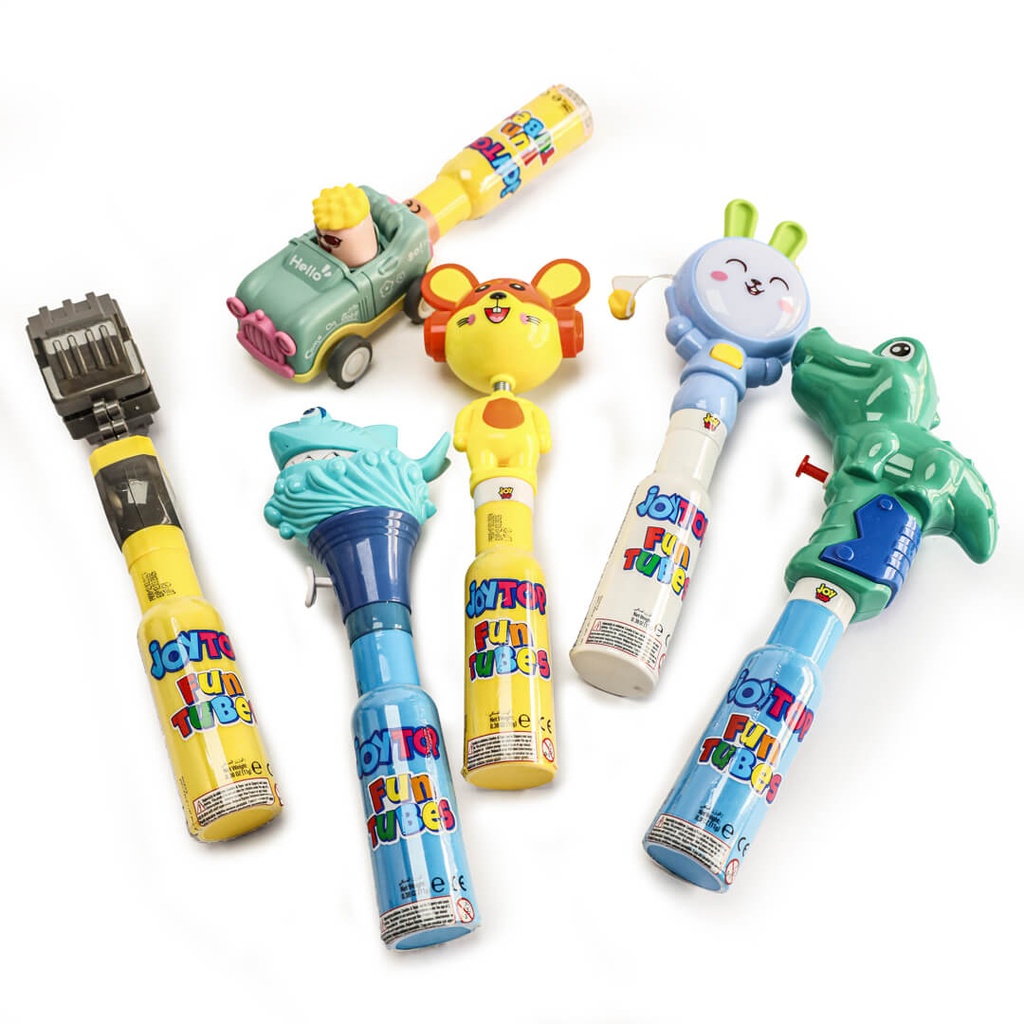 Joytop Fun Tubes Lollipop with Toys - 11g
