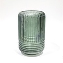 Vase Stripe Frost Grey D12 H19