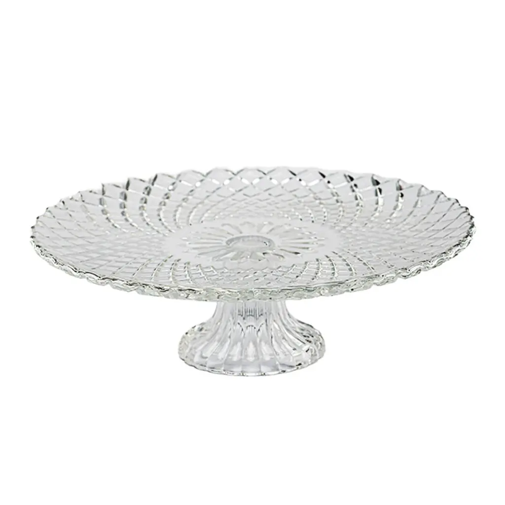 Cake Glass Plate