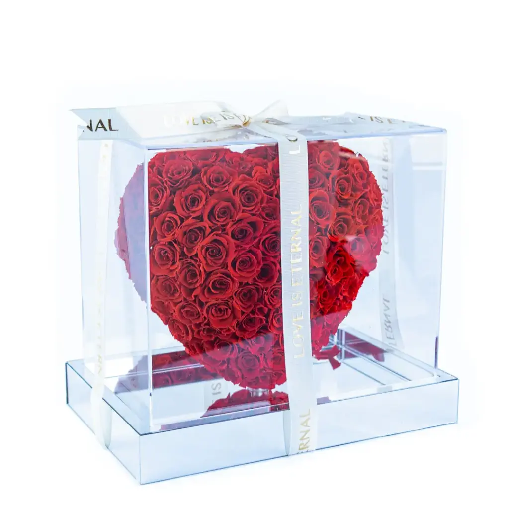 Preserve Flower Heart Decoration