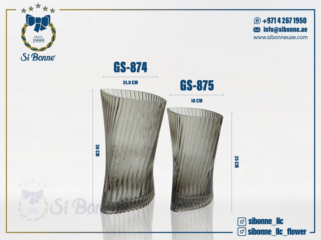 Glass Vase GS-874
