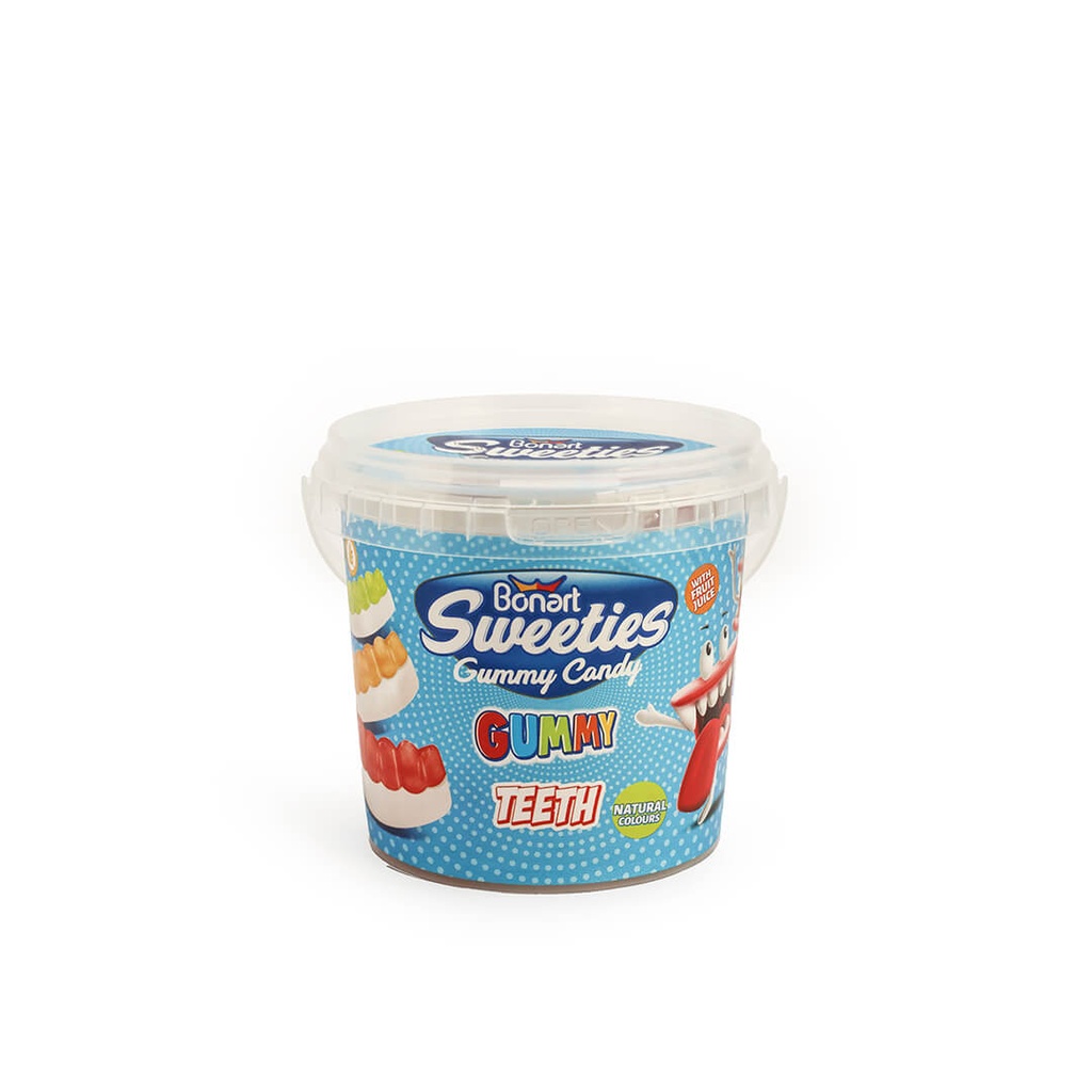 Bonart Sweeties Gummy Teeth PL-IML Bowl - 160g